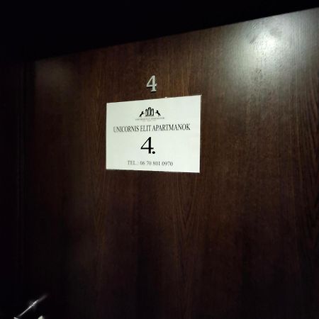 Unicorniselit Apartmanok Eger Esterno foto